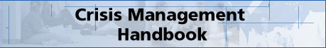 Crisis Management Handbook