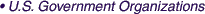 U.S. Government Organizations